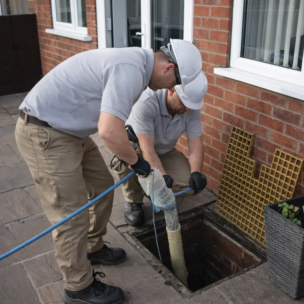 Blocked drain repair service in Borehamwood